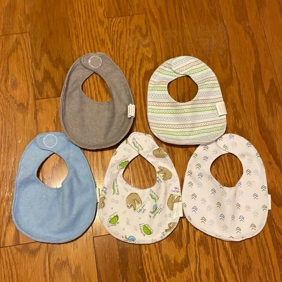 Baby Bibs Bundle of 5