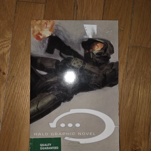 HALO GRAPHIC NOVEL PREVIEW 0 1ST MASTER CHIEF MARVEL COMIC BOOK 2006 XBOX PROMO