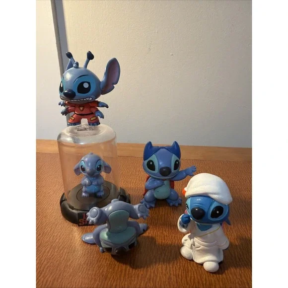 Lilo & Stitch Disney Figures Lot Of 5 2