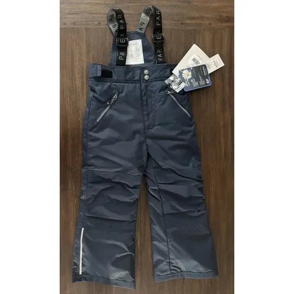 Deux Par Deux Ski Bib Snow Pants Salopettes Kids 5 Years Blue Waterproof NWT