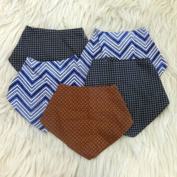 5 Pack Baby Drool Bibs