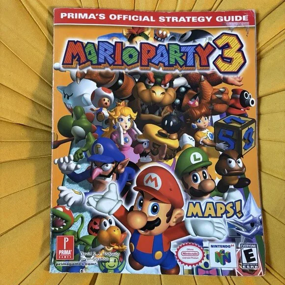 Nintendo 64 N64 Mario Party 3 Prima's Official Strategy Guide
