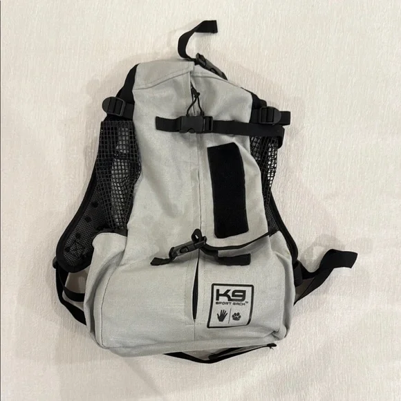 K9 Sport Sack Air Forward Facing Backpack Light Grey Dog Carrier - Medium