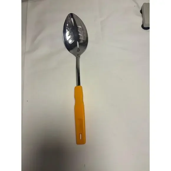 Vintage slotted serving spoon from Japan