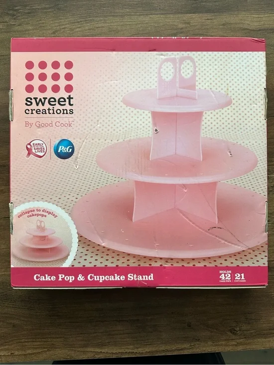 Sweet Creations Cake Pop & Cupcake Stand 🎀🧁 NEW IN BOX
