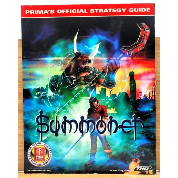 Summoner Prima Official Strategy Guide Sony Playstation‎ 2 THQ
