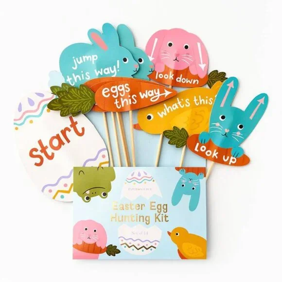 NWT Paper Source Easter Egg Hunt Kit