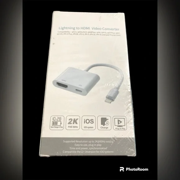NWT Lightning to HDMI Adapter Converter 1080P