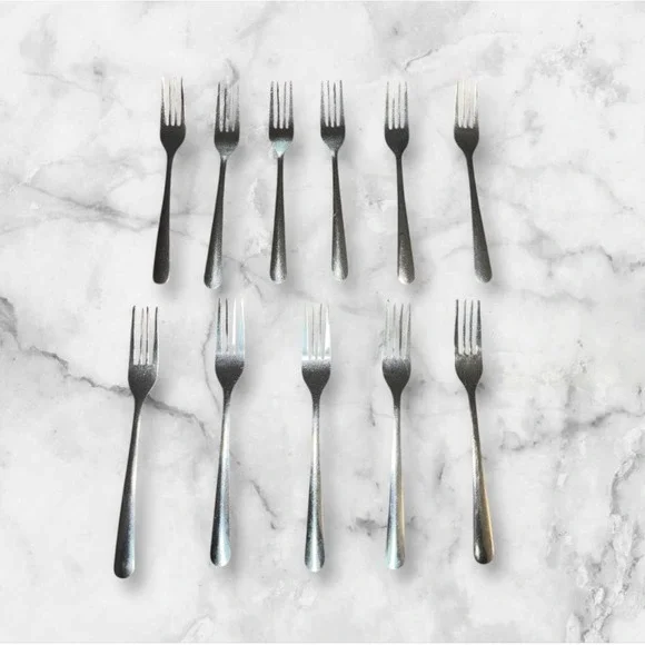 VTG 70s 80s Sysco Stainless Steel Flatware (11 Pcs) Cutlery Forks‎ Replacements