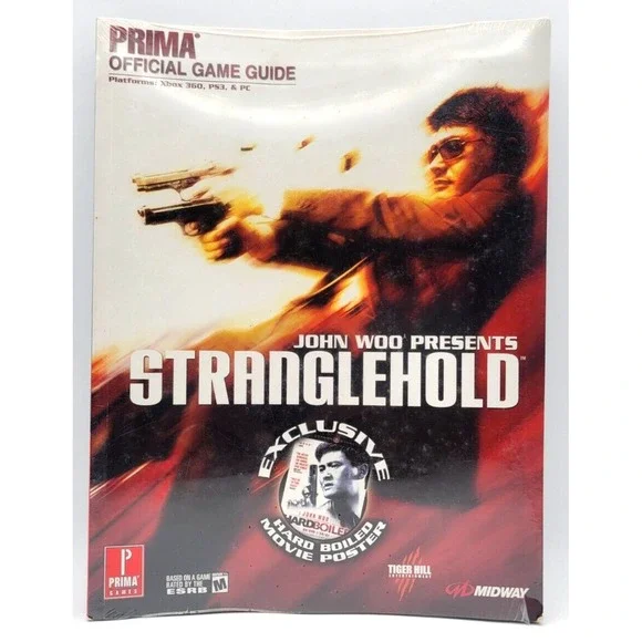 John Woo Presents Stranglehold‎ Prima Official Game Guide, New & Factory Sealed