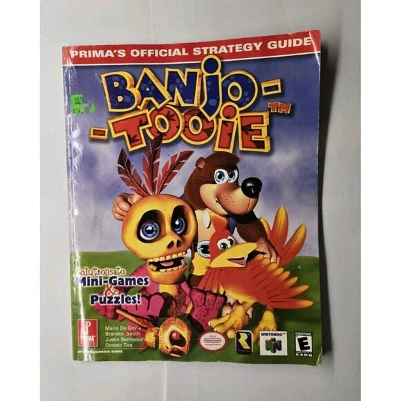 Banjo-Tooie Nintendo N64 Prima’s Strategy Guide Book Video Game