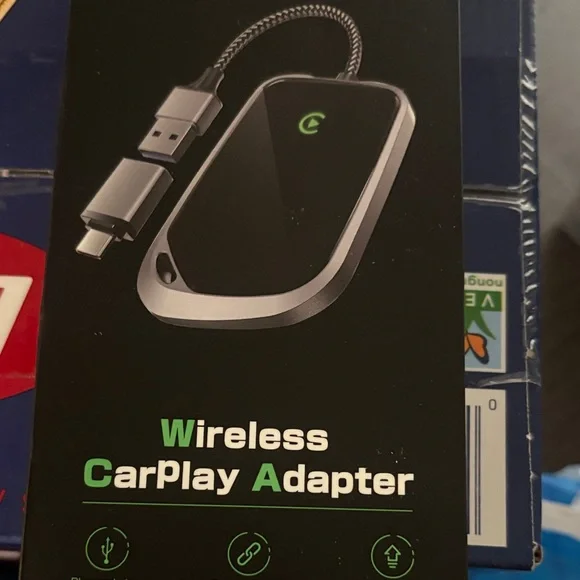 Wireless CarPlay Adapter - Black BOGO item