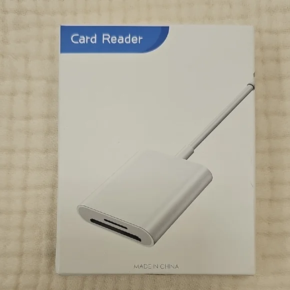Universal White Card Reader Adapter