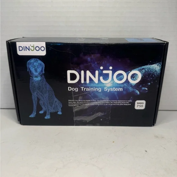 Dinjoo Dog Training System Shock Collar Model PS8 white