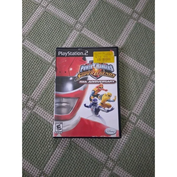 Power Rangers Super Legends (Sony PlayStation 2, 2007) CIB Complete Manual