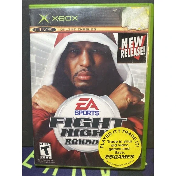 Fight Night: Round 2 (Microsoft Xbox, 2005) - Complete CIB Manual Case Game