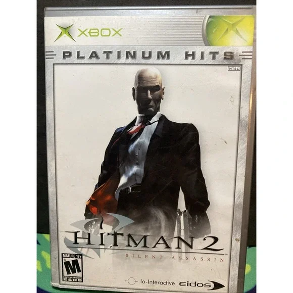 Hitman 2 Silent Assassin Platinum Hits Microsoft Xbox Stealth Action No Manual