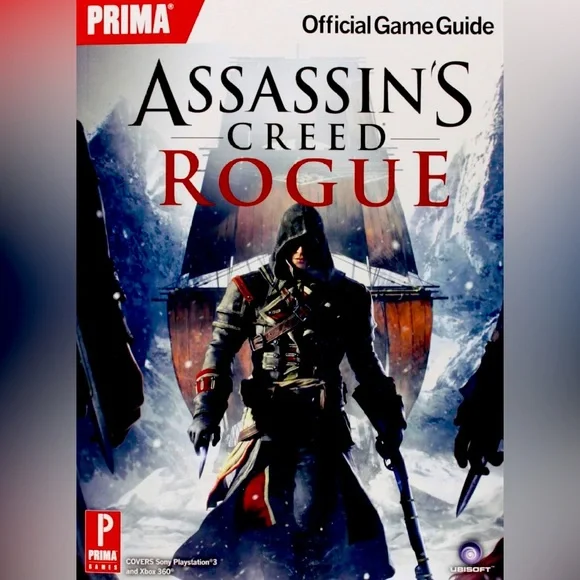 Assassin's Creed Rogue: Prima Official Game Guide Covers PlayStation & Xbox 360