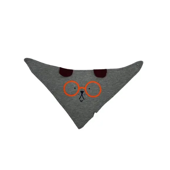 NWT Target Baby Dog Snap Button Bib Size 12 Months