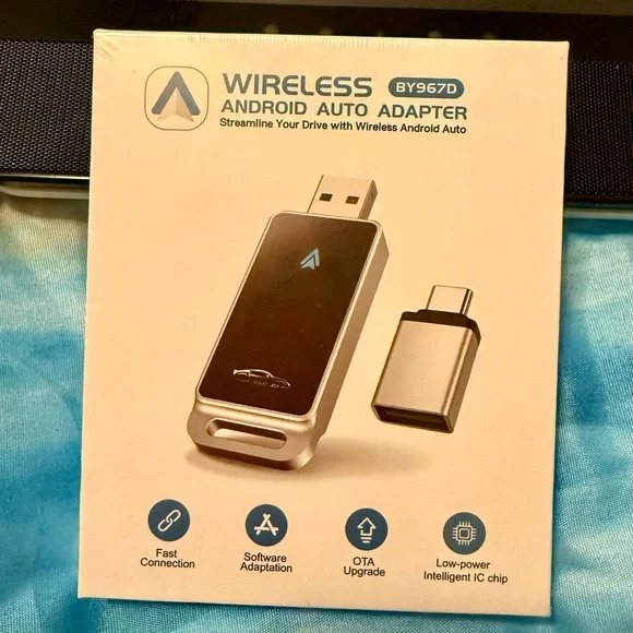 🔥Wireless Android Auto Adapter Brand New SIB🔥Sale