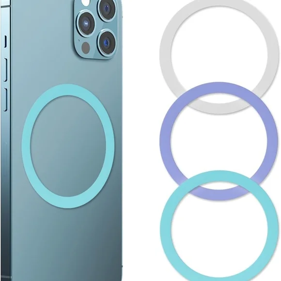 3 Pc Phone Adapters For Magnet And Wireless Charging