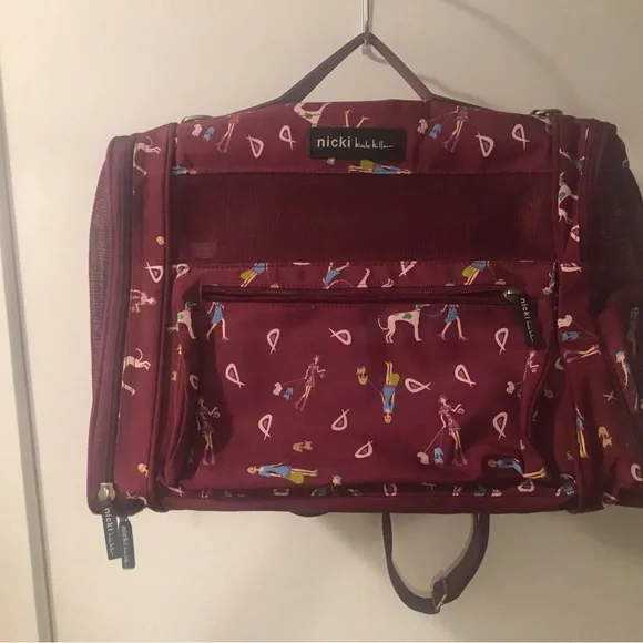 Nicole Miller convertible pet carrier bag