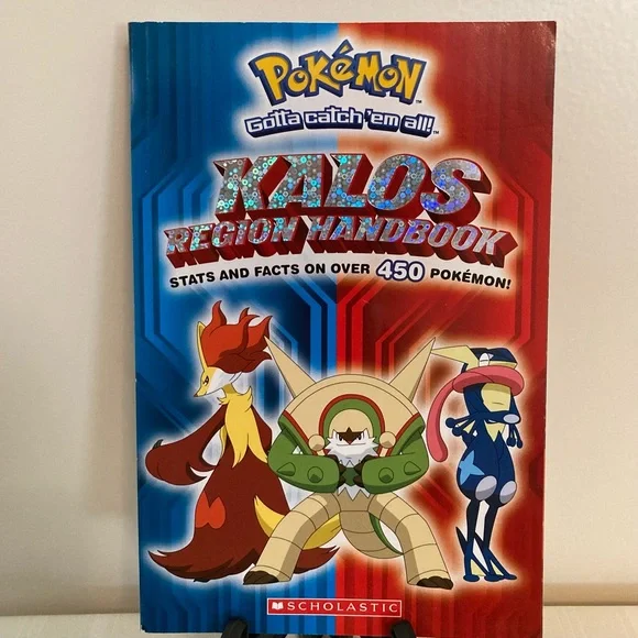 Kalos Region Handbook (Pokémon) 2014 Stats & Facts