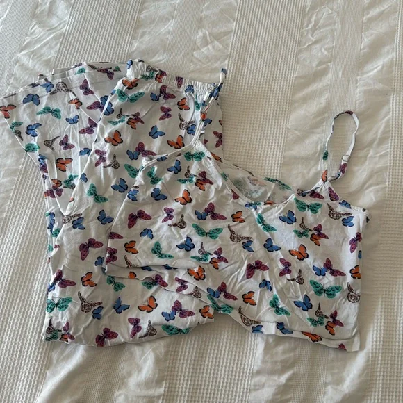 Wednesday’s Girl matching butterfly set
