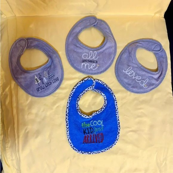 Baby “Bib Bundle” of 4. Preloved