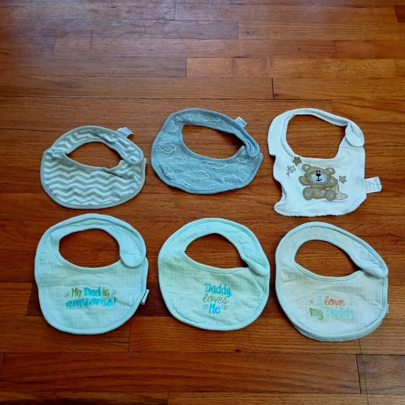 3/$10 🌟 Lot of 6 Baby Infant Bibs