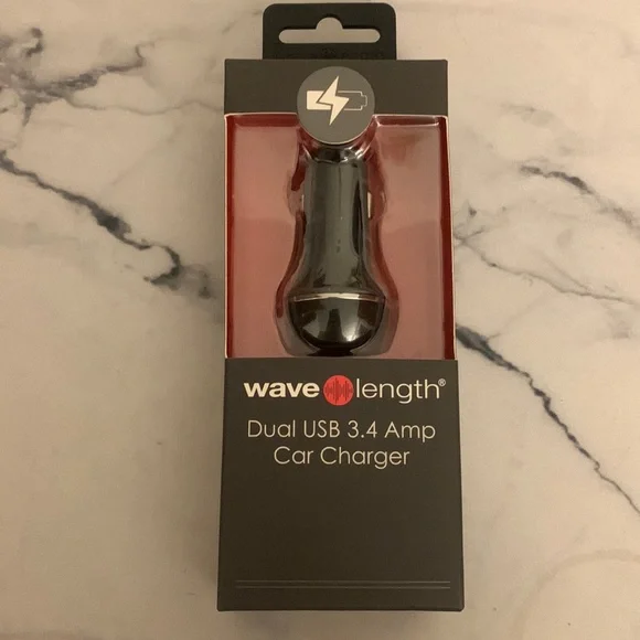 Dual USB 3.4 Amp Car Charger