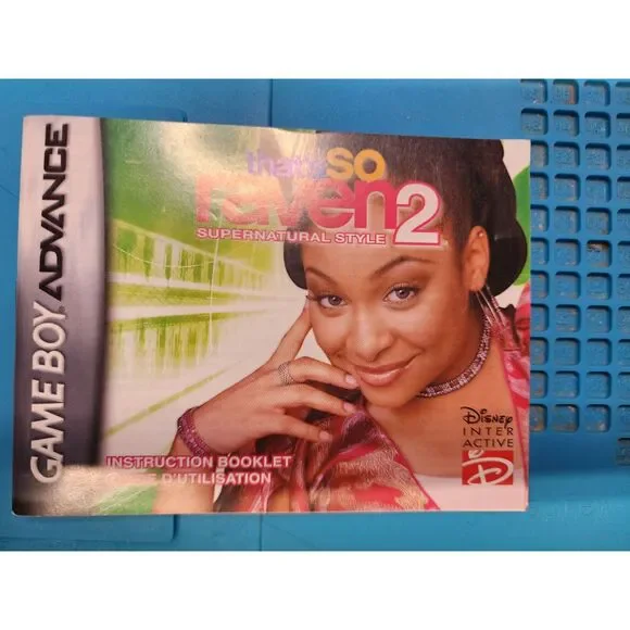 Thats So Raven 2 for Gameboy Advance MANUAL ONLY!