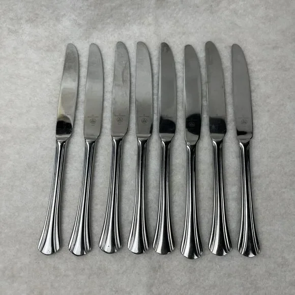 Lot Of 8 Pfaltzgraff MARGATE Dinner Knives 8 7/8