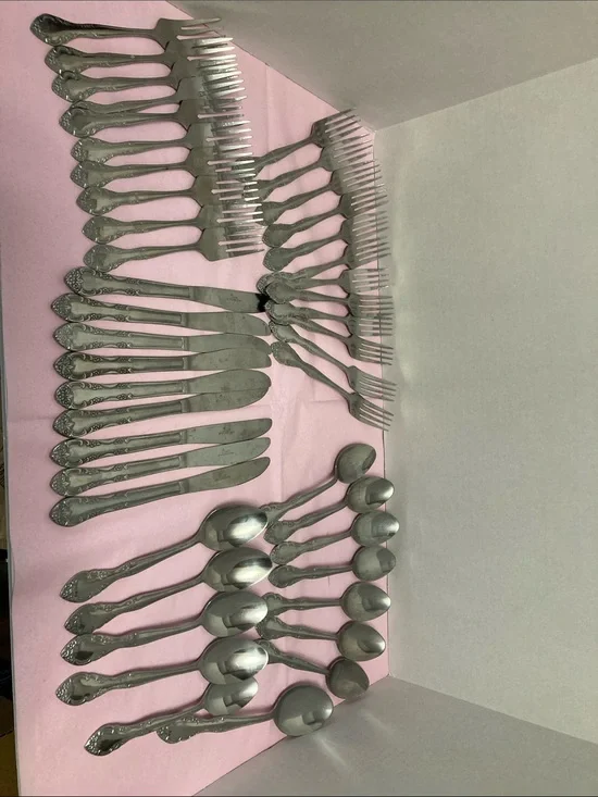 Gibson stainless flatware 44 pieces replacement