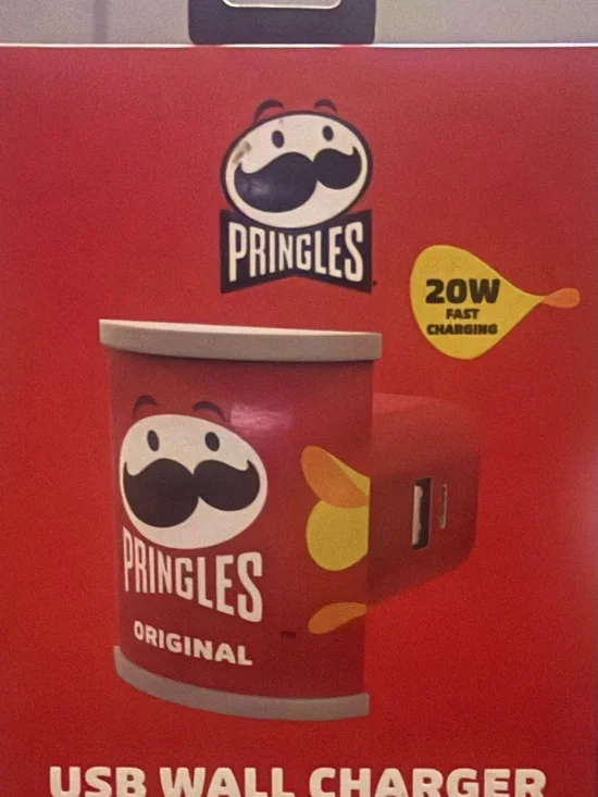 🛍️$20 Pringles Original Red USB Wall Charger