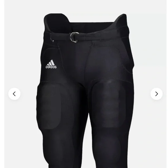 Adidas Black Integrated Pad Pant Size S