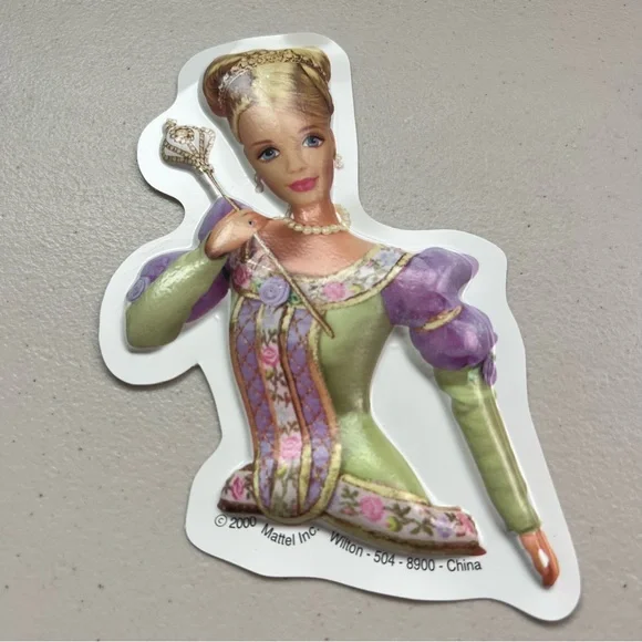 Wilton Vintage Barbie Cake Topper Flat
