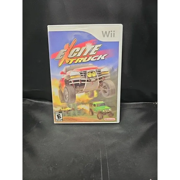 Nintendo Wii Video Game Excite Truck Complete Case Disc Manual