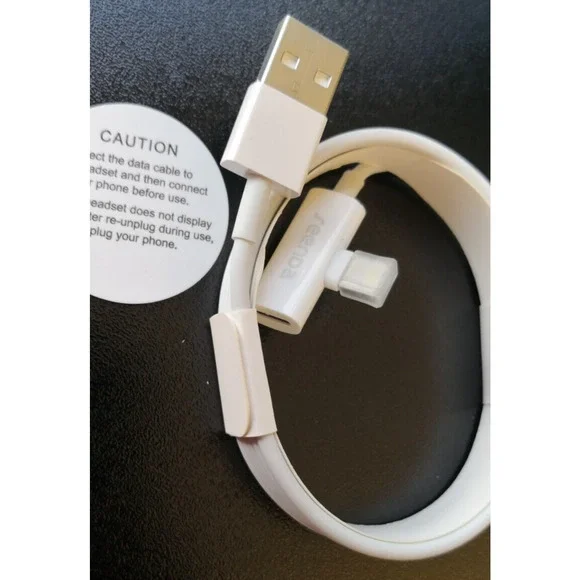 Seenda Splitter adapter 3ft dual charge and audio, call, data, cord cable iphone