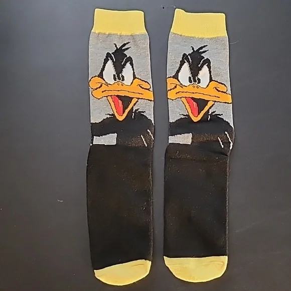 Daffy Duck Socks NWOT