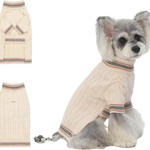 Warm Dog Winter Coat w/Sleeves S