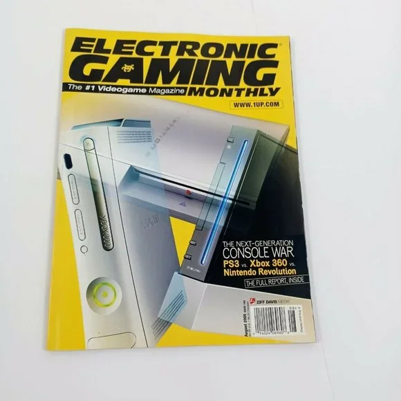 Electronic Gaming Monthly Mag Next Generation Console War 05 *MIN WEAR