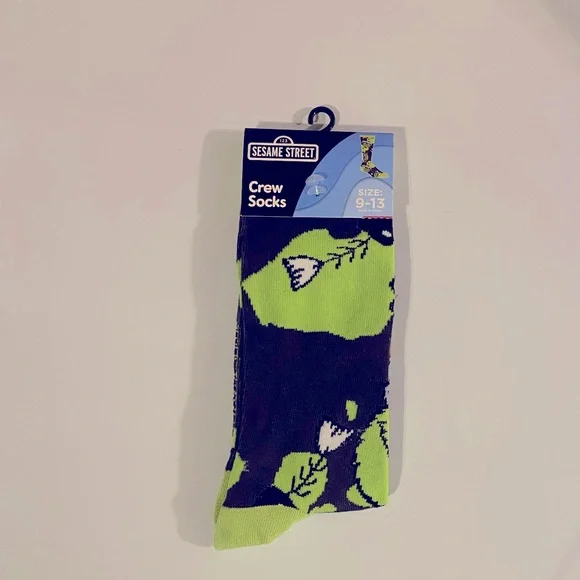 🔹3/$20 Fun Novelty Socks Featuring Sesame Street