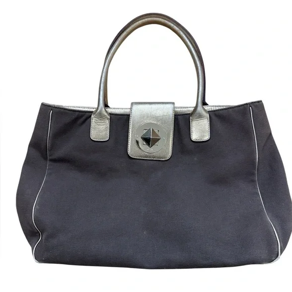 Kate Spade Maddox Canvas Leather Handbag