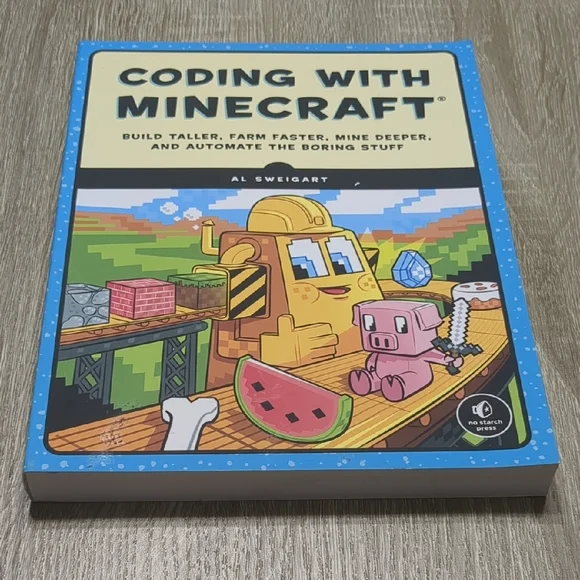 Minecraft Coding Guide - Blue Cover