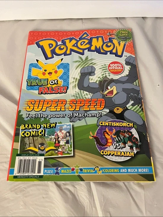 Pokemon Super Speed Magazine 100% official Magazine new