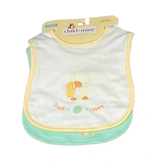 Vintage Child of Mine by Carter’s Duckie Bibs