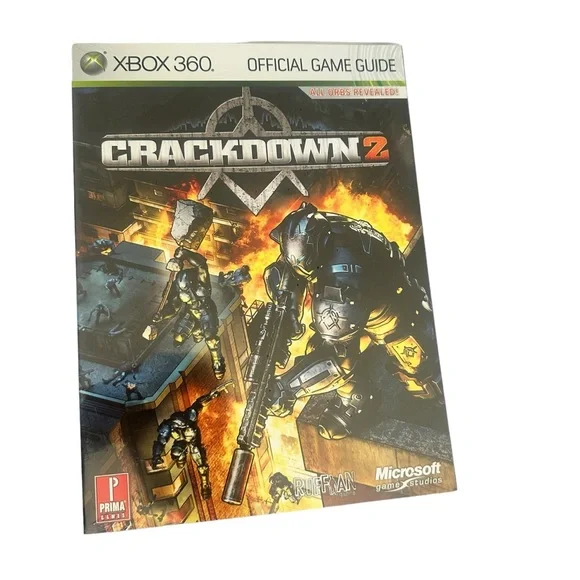 5 for $30 NEW SEALED PRIMA OFFICIAL GAME GUIDE CRACKDOWN 2
