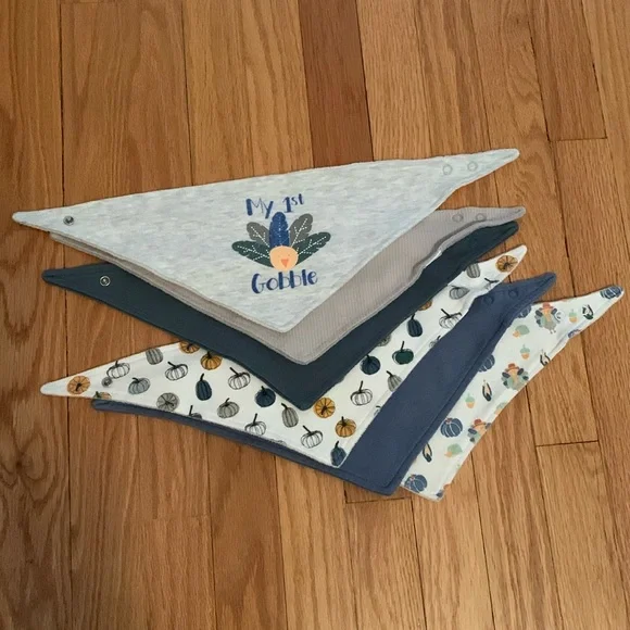 Fall baby bibs