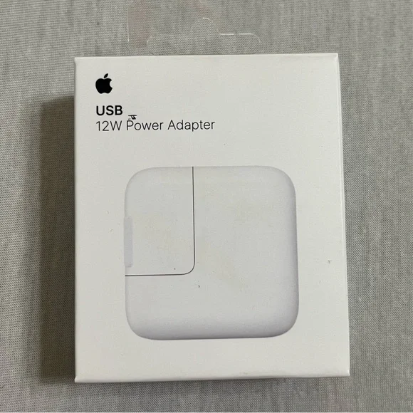 Apple 12W USB Power Adapter - White MGN03AM/A Model A2167